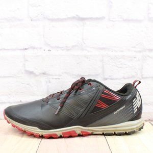 New Balance Minimus Black Leather Lace Up Low Top Golf Shoes Size 13 D